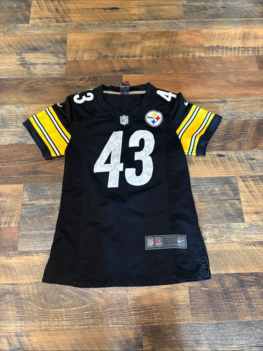 Vintage Pittsburgh Steelers Troy Polamalu Nike‎ On Field Stitched Jersey
